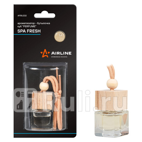 Ароматизатор подвесной (spa fresh/ свежесть) "airline" perfume AIRLINE AFBU232 для Автотовары, AIRLINE, AFBU232