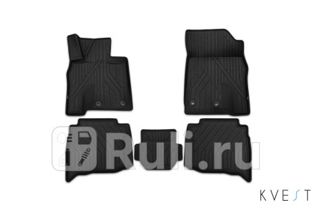 KVESTLEX00001K - 3d коврики в салон 4 шт. (KVEST) Lexus RX (2015-2020) для Lexus RX (2015-2021), KVEST, KVESTLEX00001K