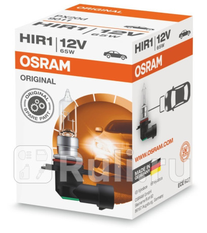9011 - Автолампа 12V 65W (PX20D) HIR1 9011 OSRAM для Автомобильные лампы, OSRAM, 9011