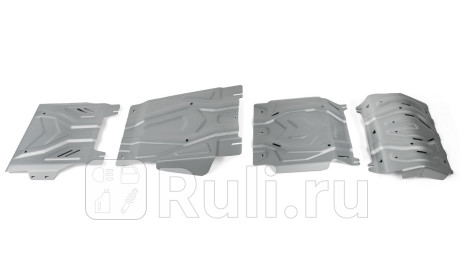 K222.4052.1 - Защиты радиатора+картера+кпп+раздаточной коробки (комплект) (RIVAL) Mitsubishi L200 (2015-2020) для Mitsubishi L200 (2015-2021), RIVAL, K222.4052.1