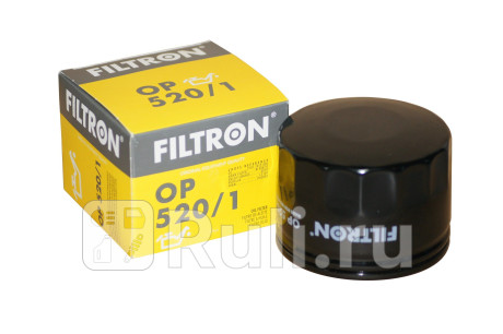 OP 520/1 - Фильтр масляный (FILTRON) Lada Granta (2011-2018) для Lada Granta (2011-2018), FILTRON, OP 520/1