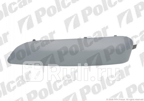 571207-7 - Молдинг переднего бампера левый (Polcar) Peugeot 308 (2007-2011) для Peugeot 308 (2007-2011), Polcar, 571207-7