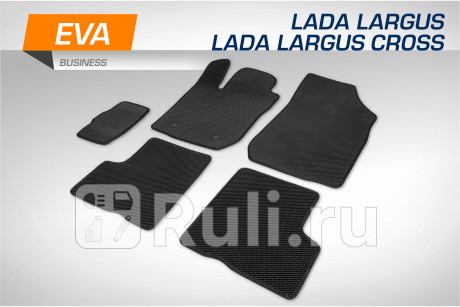 3600301 - Коврики в салон 5 шт. (AutoFlex) Lada Largus рестайлинг (2021-2022) для Lada Largus (2021-2022) рестайлинг, AutoFlex, 3600301