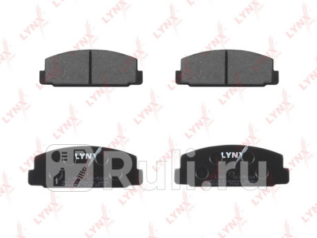 BD-5104 - Колодки тормозные дисковые задние (LYNXAUTO) Mazda 6 GH (2007-2013) для Mazda 6 GH (2007-2013), LYNXAUTO, BD-5104