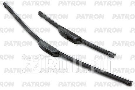 Щетки стеклоочистителя 61см + 34см к-кт плоская hook  только под короткий крюк 9x3 nissan   toyota PATRON PWB330-FS  для прочие, PATRON, PWB330-FS