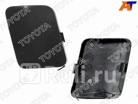 53286-42931 - Заглушка буксировочного крюка переднего бампера левая (TOYOTA) Toyota Rav4 (2005-2008) для Toyota Rav4 (2005-2010), TOYOTA, 53286-42931