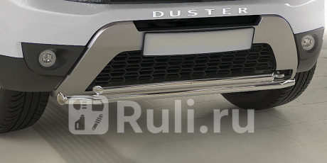 AFZDARD1504 - Защита переднего бампера d42+d42 (Arbori) Renault Duster рестайлинг (2015-2021) для Renault Duster (2015-2021) рестайлинг, Arbori, AFZDARD1504