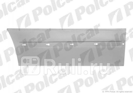 50124012 - Ремонтная часть передней двери правая (Polcar) Mercedes Vito W638 (1996-2003) для Mercedes Vito W638 (1996-2003), Polcar, 50124012