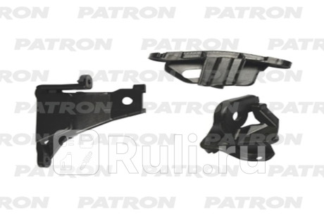 P39-0005T - Ремкомплект крепления фары правой (PATRON) Peugeot 408 (2012-2021) для Peugeot 408 (2012-2021), PATRON, P39-0005T