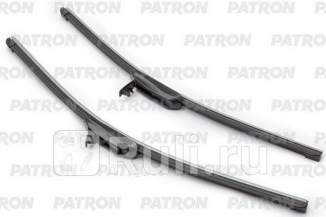 Щетки стеклоочистителя 55см + 51см к-кт плоская hook  только под короткий крюк 9x3 audi   bmw   renault PATRON PWB550-CS  для прочие, PATRON, PWB550-CS